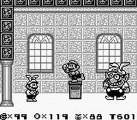 une photo d'Ã©cran de Super Mario Land 2 sur Nintendo Game Boy